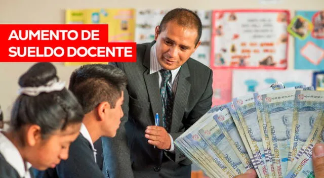 Conoce sobre el incremento salarial a docentes nombrados, contratados y auxiliares de educación.