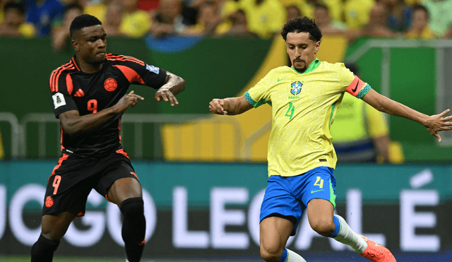 Brasil se ve las caras contra Colombia EN VIVO y EN DIRECTO por las Eliminatorias 2026.