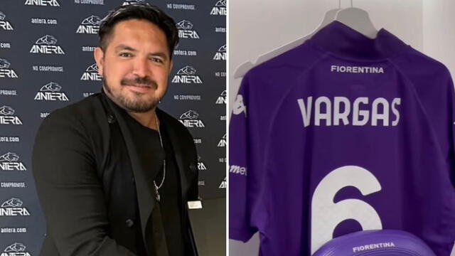 Juan Manuel Vargas volvió a usar la camiseta de la Fiorentina