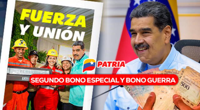 Accede a más detalles sobre el Bono Fuerza y Unión y el Bono Guerra de marzo de 2025.