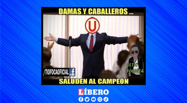 Universitario es el vigente bicampeón del fútbol peruano.