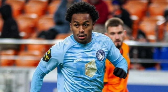 Yordy Reyna sorprendió con un golazo.