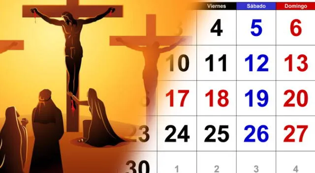 ¿El sábado y domingo de Semana Santa son feriados en Perú? Aquí la respuesta oficial