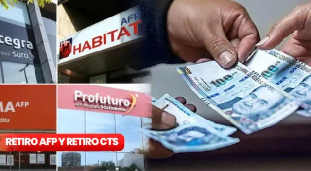Retiro de CTS y AFP 2025: REVISA cómo va el acceso a ambos pagos Retiro de CTS y AFP 2025: REVISA cómo va el acceso a ambos pagos
