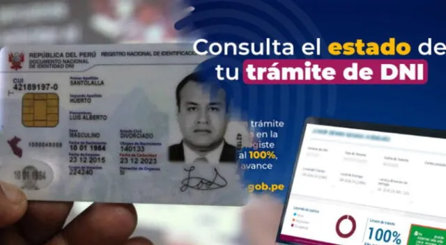 CONSULTA el trámite de tu DNI: revisa el proceso para acceder