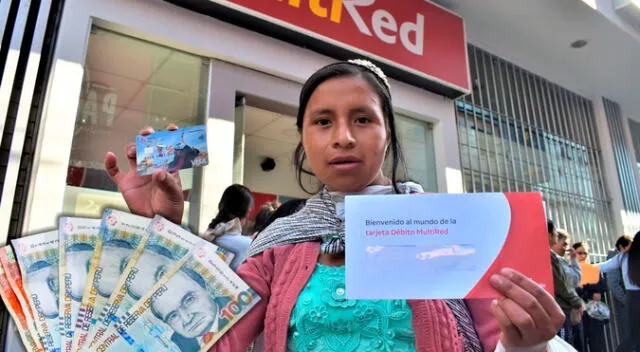Programa Juntos 2025 se entrega cada dos meses a los beneficiarios.