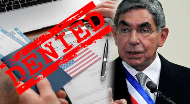 Estados Unidos revoca la visa a expresidente de Costa Rica y Premio Nobel de la Paz.