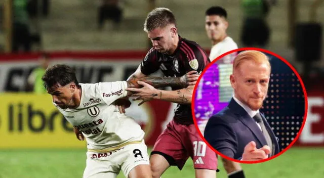 Martin Liberman cuestionó el nivel de Universitario tras caer ante River Plate