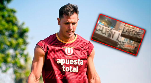 Hinchas de la 'U' explotaron con duro mensaje contra Diego Churín Hinchas de la 'U' explotaron con duro mensaje contra Diego Churín
