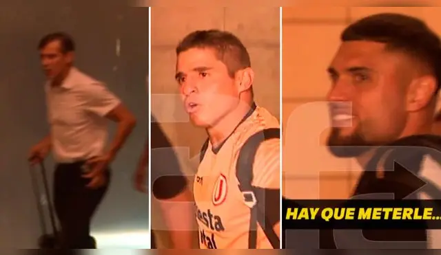 Hinchas tuvieron tenso cruce con jugadores y DT de Universitario.