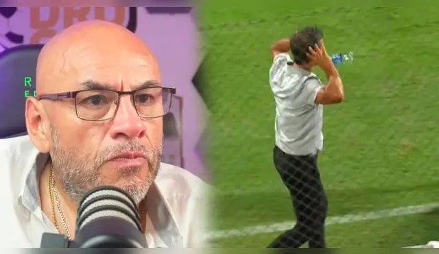 Mr. Peet enfureció al hablar de Fabián Bustos.