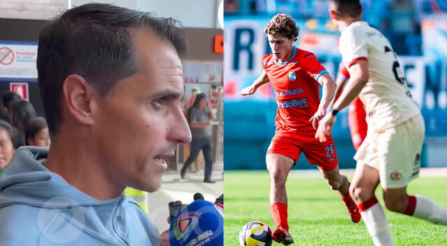 Guillermo Farré habló tras goleada que recibió Cristal frente a UTC