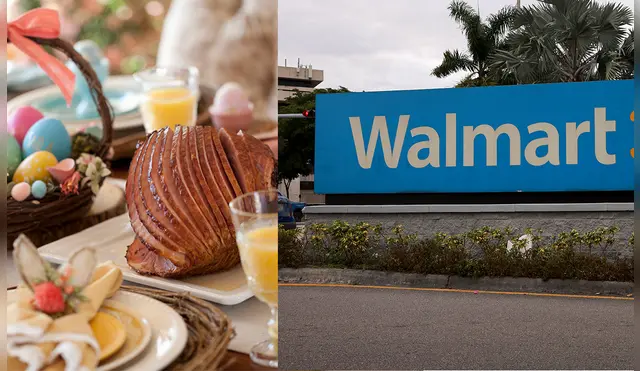 En 2024, Walmart ofreció una cena de Pascua para diez personas por aproximadamente 8 dólares por persona.