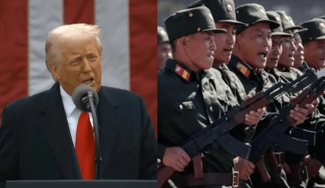 Trump acusado de copiar el estilo de Corea del Norte.