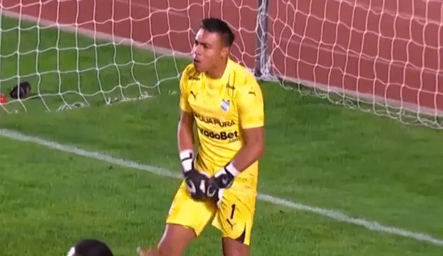 Diego Enríquez explotó con sus compañeros tras salvar a Sporting Cristal de otro gol de Bolívar.
