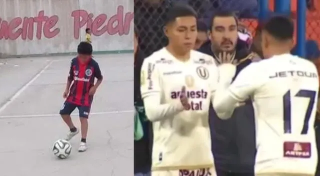 Sebastián Flores dio la hora en el partido Universitario vs. Binacional.