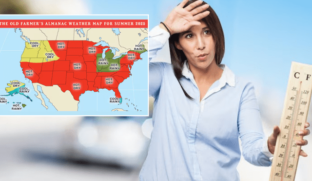 Las temperaturas en Texas podrían superar los 2 °C por encima del promedio.