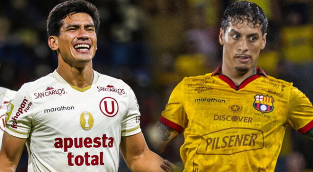 Universitario vs Barcelona SC jugarán en el Estadio Monumental Banco Pichincha.