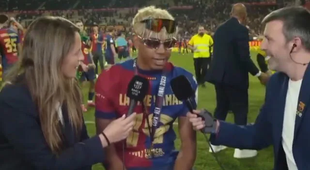 Lamine Yamal apuntó contra Real Madrid tras título de Barcelona.