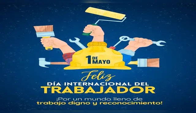 Comparte esta imagen por el Día del Trabajador como un gesto de honrar.