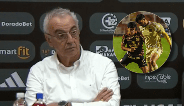 Jorge Fossati tomó la palabra tras la derrota de Universitario ante Cusco FC.