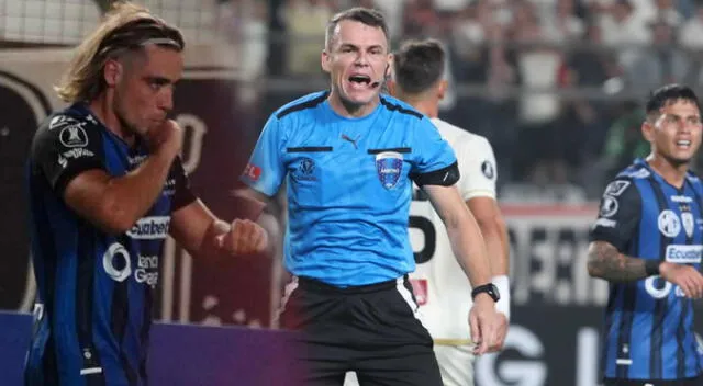 Delantero de IDV aprobó actuación del árbitro.