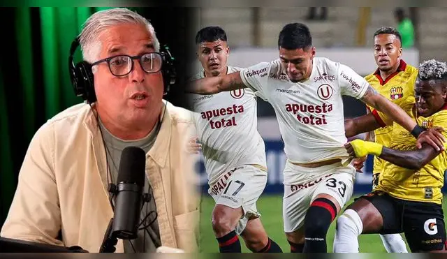 Diego Rebagliati habló tras la victoria de Universitario ante Barcelona SC
