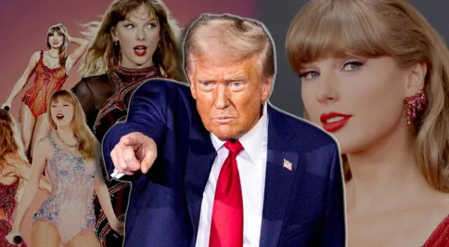 Trump asegura que Taylor Swift "ya no está de moda".