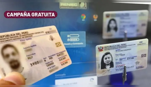 DNI gratis: consulta sobre el nuevo beneficio de RENIEC
