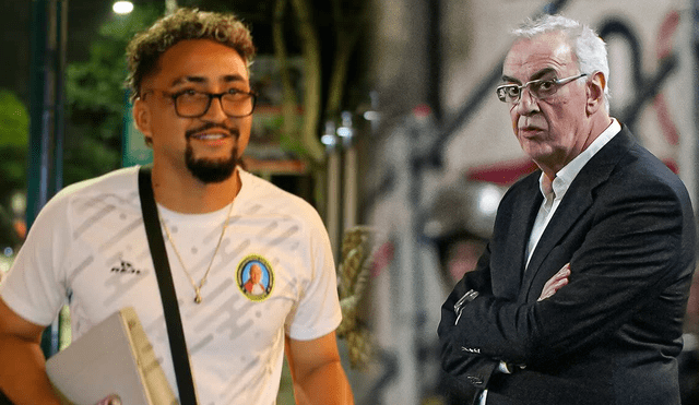 Christian Flores tuvo una discusión con Jorge Fossati durante el Universitario vs. Juan Pablo II.
