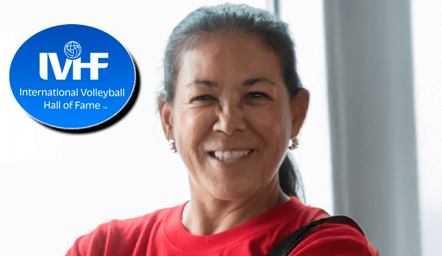 Rosa García es la tercera peruana en ingresar al Salón de la Fama del Vóley Mundial.