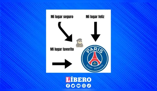 Los hinchas del PSG están muy felices con el resultado.