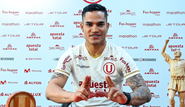 Anderson Santamaría será nuevo jugador de Universitario para la temporada 2025.