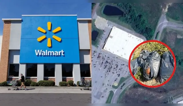 La policía encontró restos humanos en un Walmart de Emporia, Virginia.