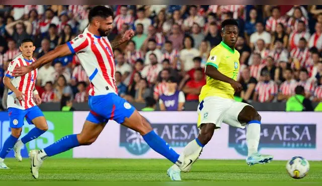 Brasil recibe a Paraguay este martes por la fecha 16 de las Eliminatorias sudamericanas 2026.