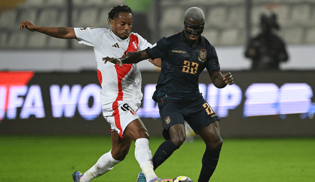 Perú vs. Ecuador jugaron en el estadio Nacional de Lima por la fecha 16 de las Eliminatorias sudamericanas 2026.