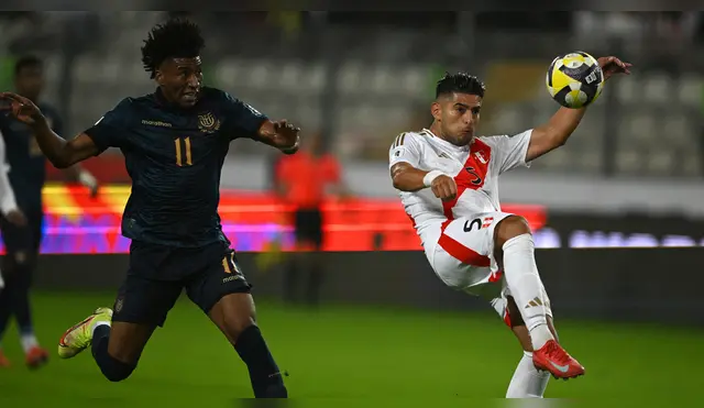 Perú vs. Ecuador jugaron en el estadio Nacional de Lima por la fecha 16 de las Eliminatorias sudamericanas 2026.