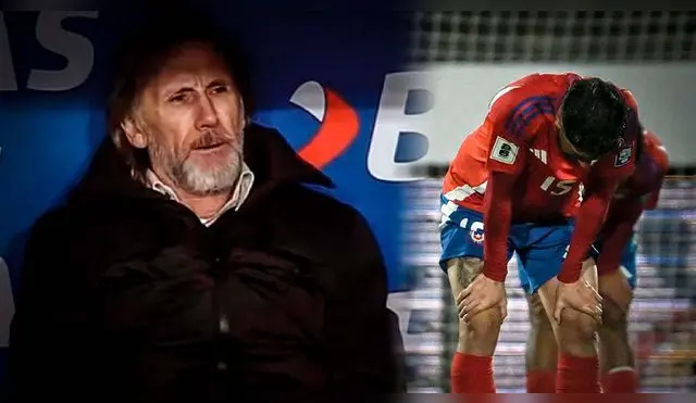 Ricardo Gareca y la tensa despedida que habría tenido con la 'Roja'.