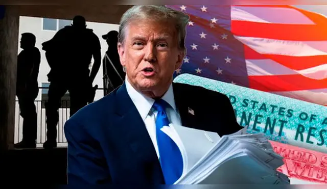 Trump confirma que arrestarán a los inmigrantes indocumentados que tengan orden de deportación y soliciten Green Card.