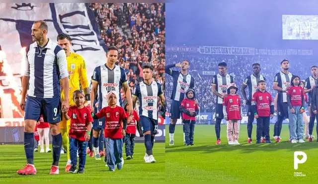 Alianza Lima y el emotivo gesto que tuvo antes del partido con Sport Huancayo