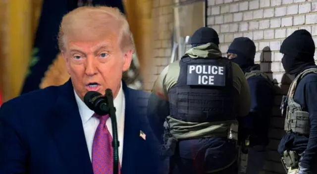Donald Trump le hace importante pedido a agentes del ICE. Donald Trump le hace importante pedido a agentes del ICE.