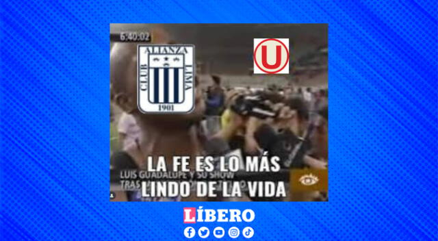"La fe es lo más lindo de la vida", es la frase de los hinchas de Alianza.