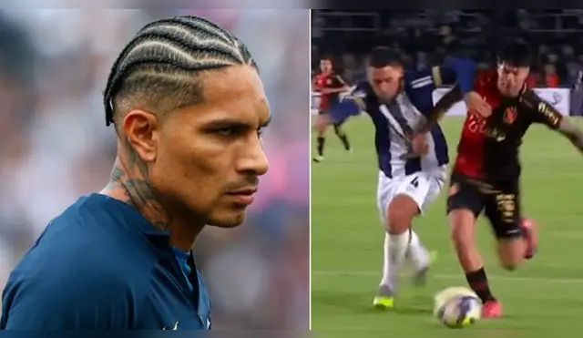 Paolo Guerrero respondió a Melgar por reclamar penal contra Kenji Cabrera