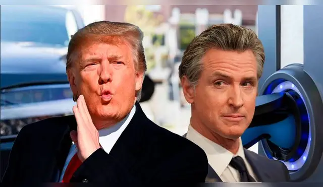 Donald Trump bloquea ley que rechaza los vehículos de gasolina en California.