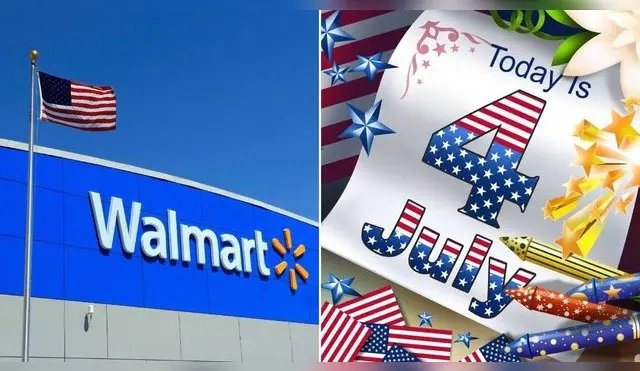 Horario de Walmart en Florida el 4 de julio.
