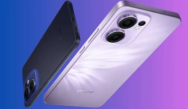 El Oppo Reno 13F 5G es un smartphone de gama media que supera al Galaxy A56 y Motorola Edge 60.