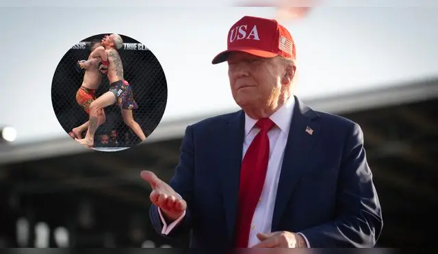 Donald Trump podría organizar una pelea de UFC en la Casa Blanca
