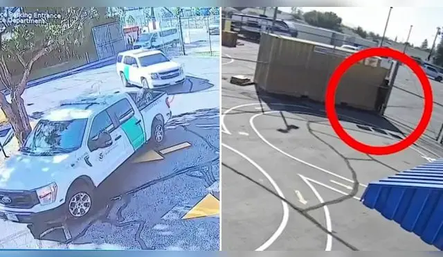 Captan a agentes de ICE orinando en una escuela de Pico Rivera.