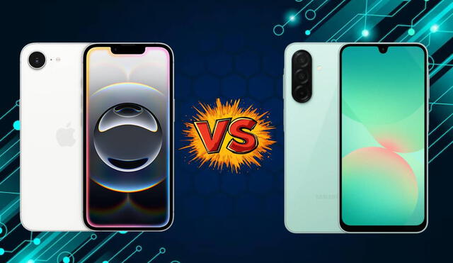 Conoce las diferencias y similitudes entre el iPhone 16e y el Galaxy A56 de Samsung.