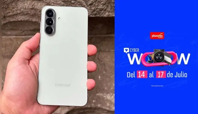 Este potente Samsung desploma su precio por el Cyber Wow: ahorra 500 soles en Plaza Vea